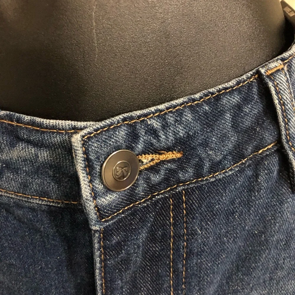 Ashley Mason loose fit cut off raw hem barrel jeans size 9/29 new - Picture 11 of 16